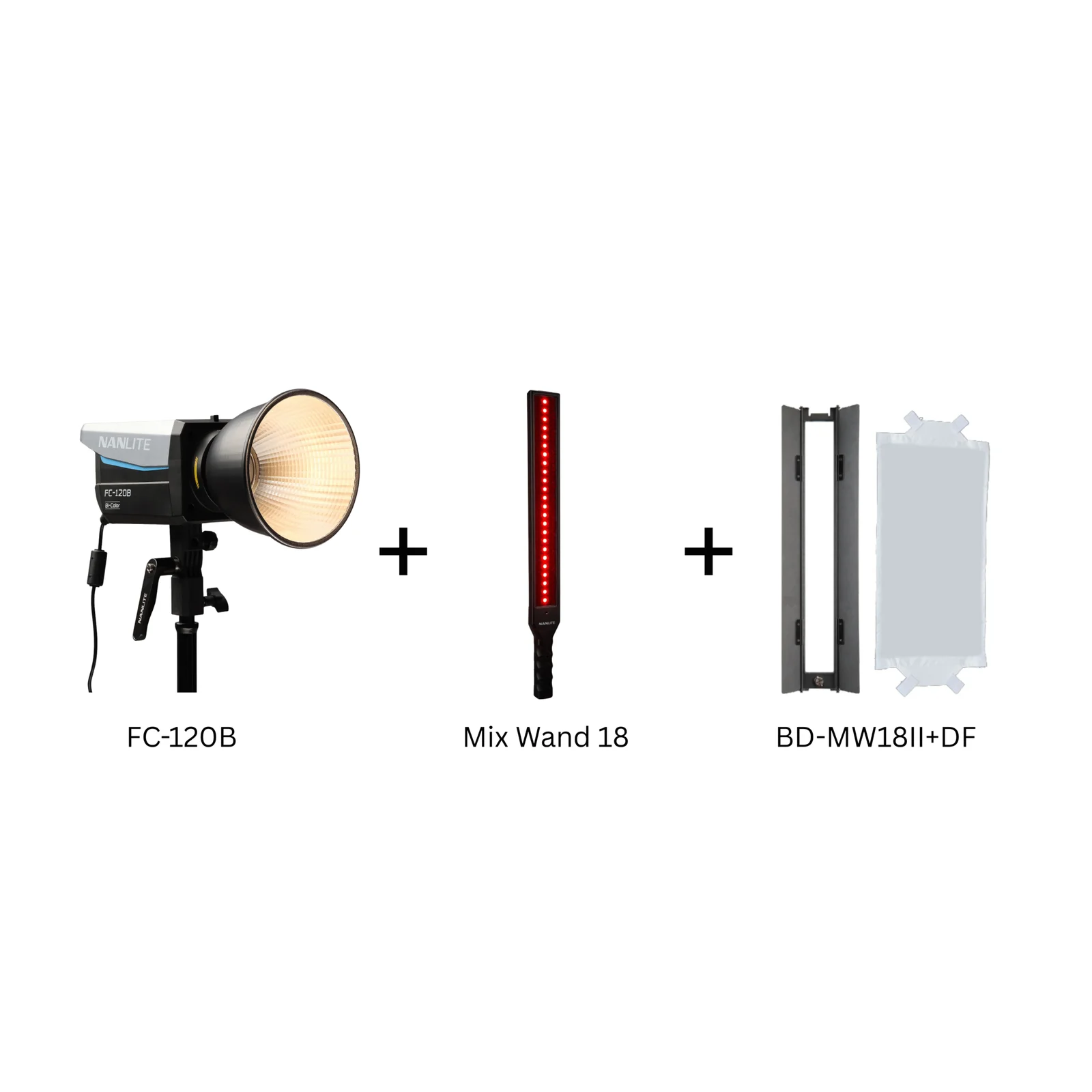 Nanlite FC120B + MixWand18ii Bundle Kit - Image 2