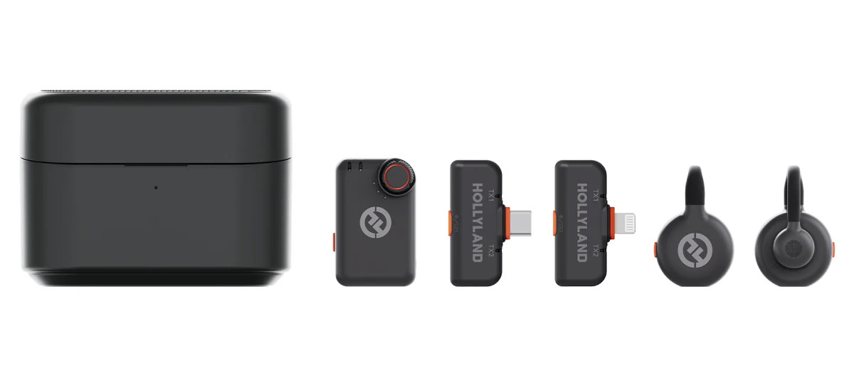 Hollyland LARK M2S Ultimate Combo - 2-Person Wireless Microphone