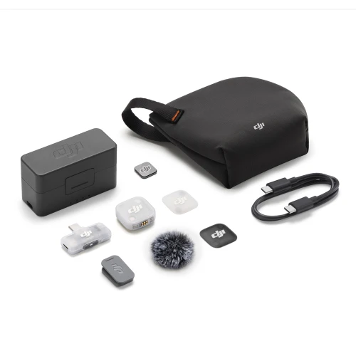 DJI Mic Mini 2 Compact Wireless Microphone System (1 TX + 1 Mobile RX + Charging Case) - Image 2