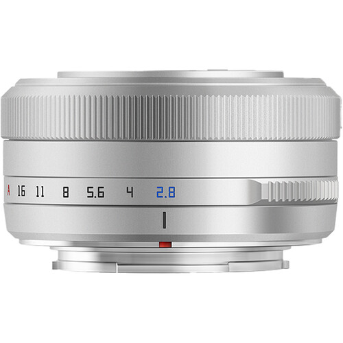 TTArtisan AF 27mm f/2.8 Lens for Fujifilm X Silver