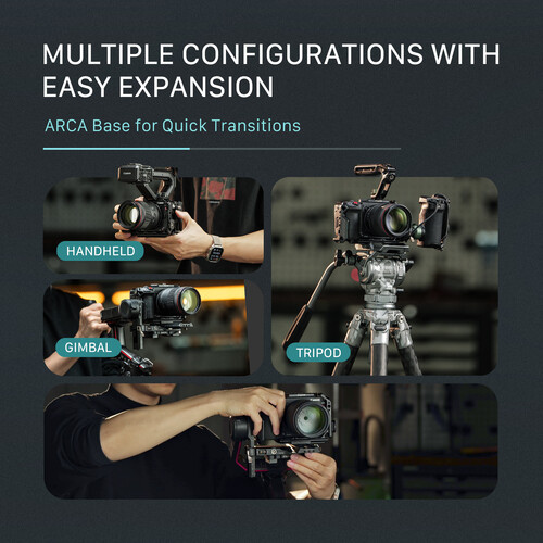 Tilta Full Camera Cage for Canon C50 (Black) - Image 7