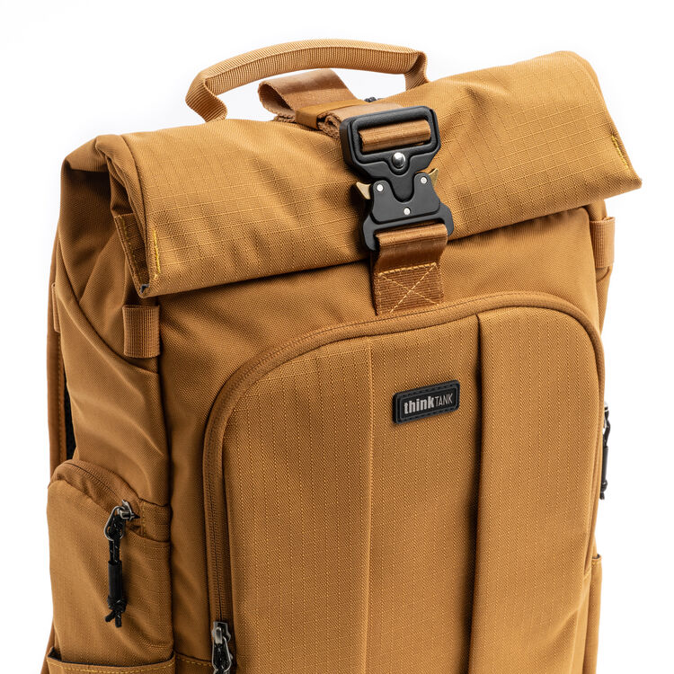 Think Tank Photo FocusPoint Rolltop Camera Backpack (Golden Hour, 22 L) - Image 4