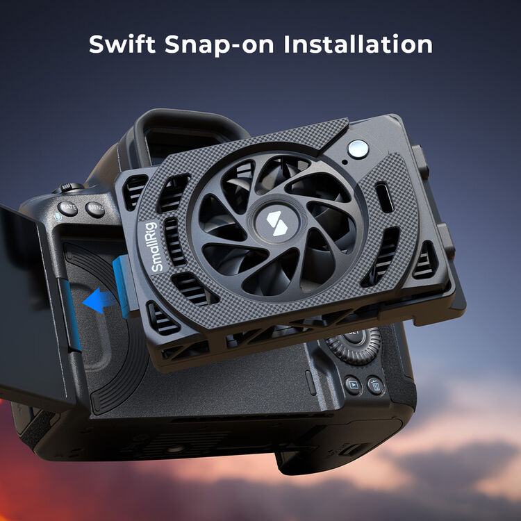 SmallRig Cooling Fan for Canon EOS R5 Mark II & R5 - Image 12