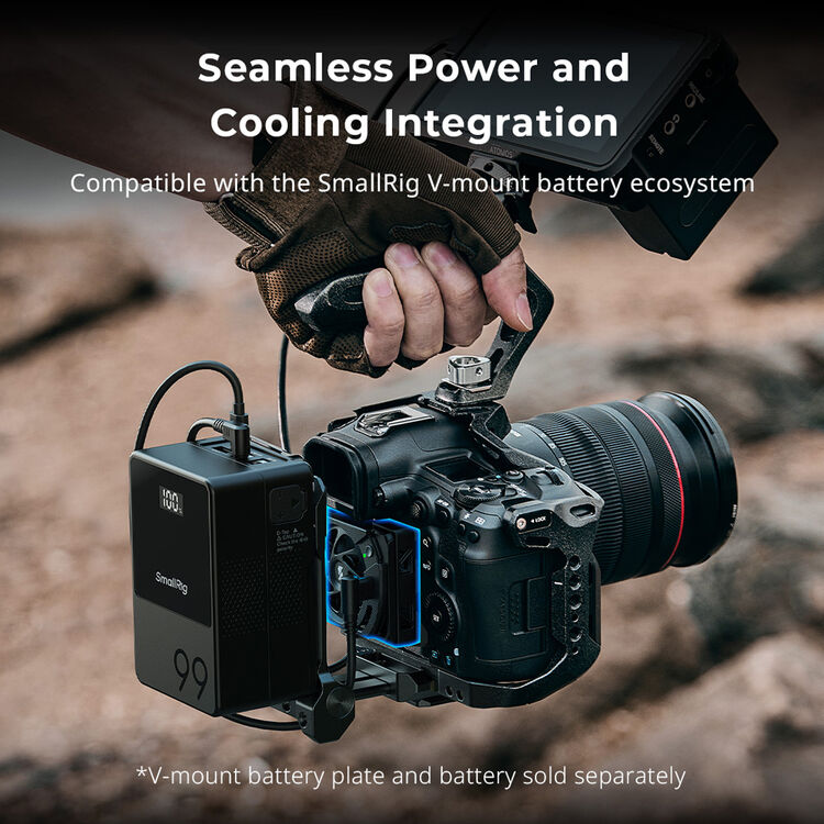 SmallRig Cooling Fan for Canon EOS R5 Mark II & R5 - Image 13