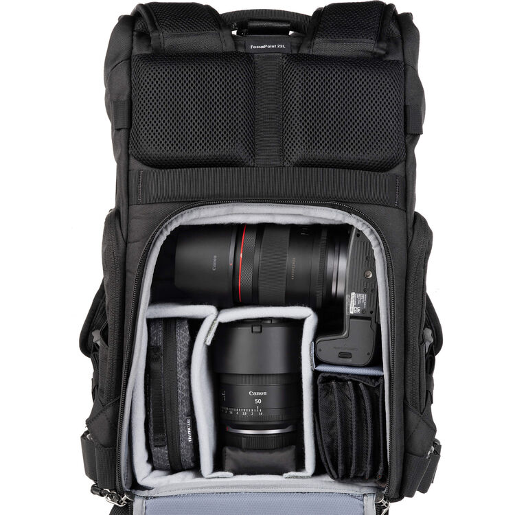 Think Tank Photo FocusPoint Rolltop Camera Backpack (Golden Hour, 22 L) - Image 14