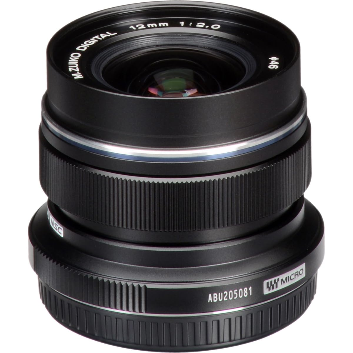 Olympus M. Zuiko Digital ED 12mm f/2.0 Lens for Micro 4/3 Cameras (Black) (Open Box) - Image 2
