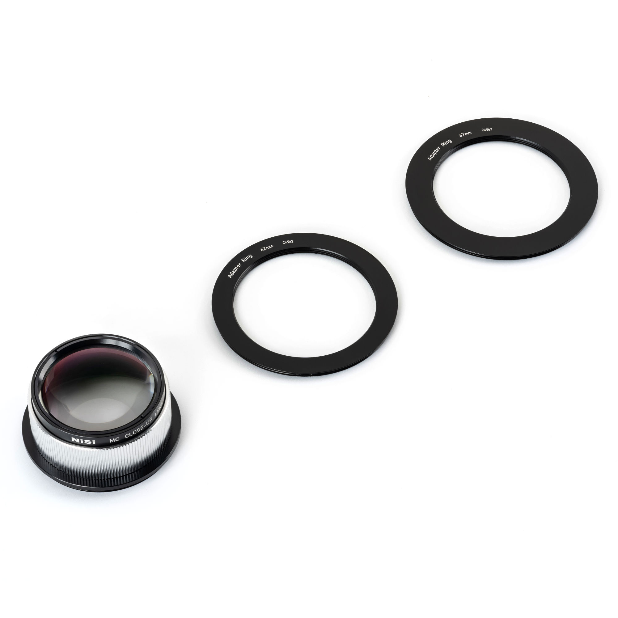 NiSi Close Up Lens Kit NC 49mm (with 62 and 67mm adaptors) - Image 4