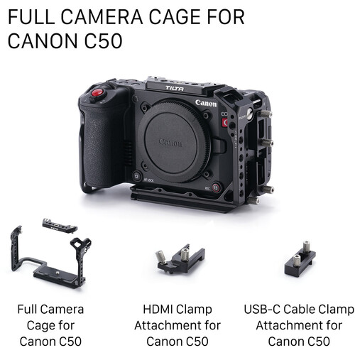 Tilta Full Camera Cage for Canon C50 (Black) - Image 9