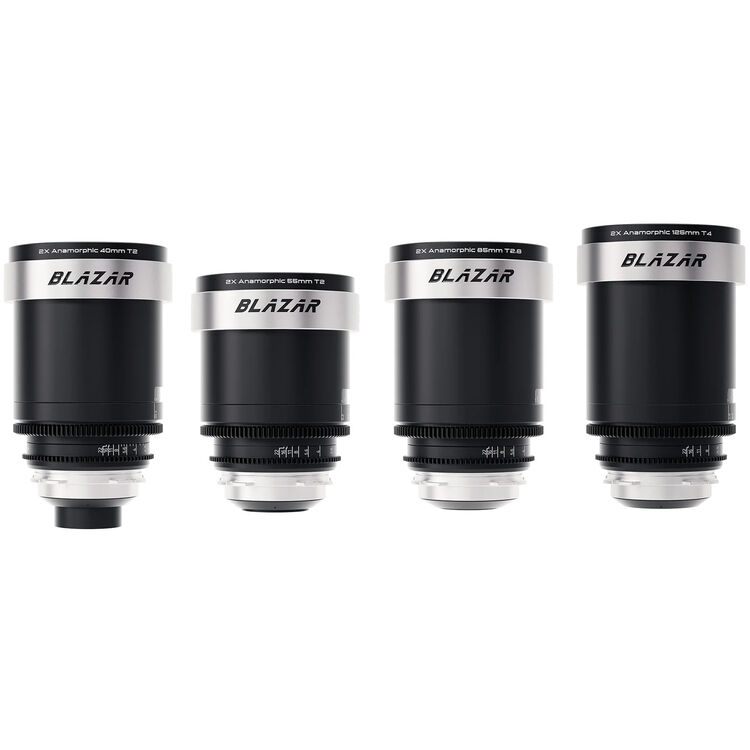 BLAZAR LENS CATO Full-Frame 2x Anamorphic 4-Lens Set (ARRI PL) - Image 2