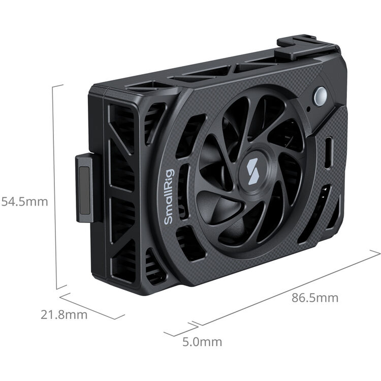 SmallRig Cooling Fan for Canon EOS R5 Mark II & R5 - Image 3