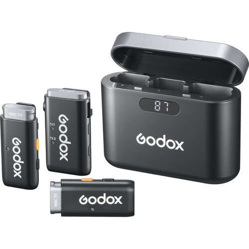Godox WEC Kit 2 Wireless Microphone System For Cameras And Mobile Devices Godox WEC Kit 2 Wireless Microphone System For Cameras And Mobile Devices - Image 5