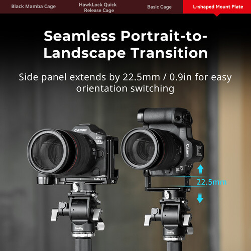 SmallRig HawkLock Quick Release Camera Cage for Canon EOS R5 Mark II 4977 - Image 13