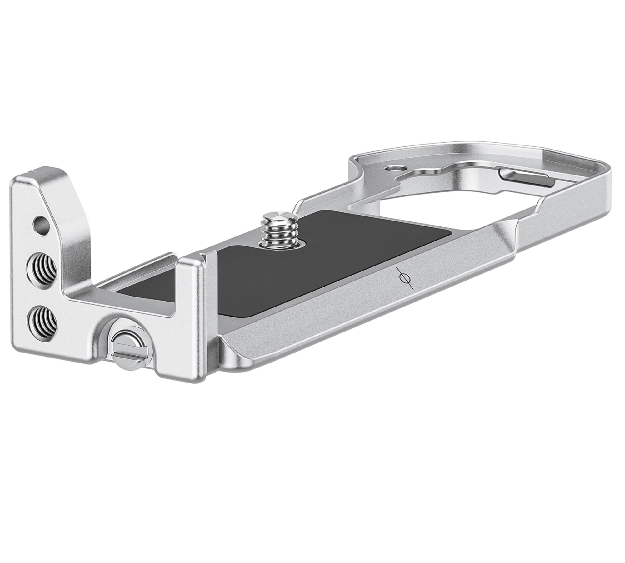 Leofoto LPO-OM-5II L-Bracket for Olympus OM-5II  Silver - Image 2