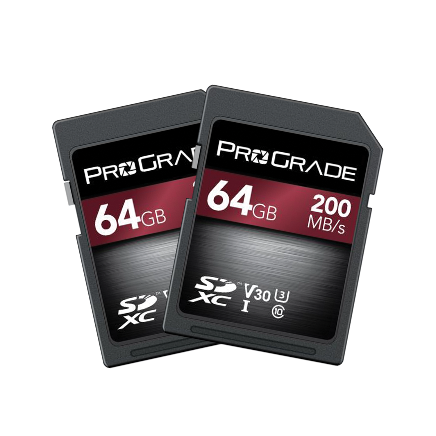 ProGrade Digital 64GB UHS-I SDXC Memory Card (2-Pack) - Image 1
