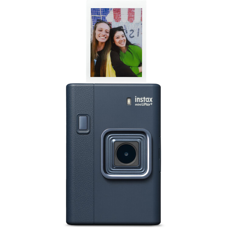 FUJIFILM instax mini LiPlay+ Hybrid Instant Camera (Midnight Blue) - Image 2