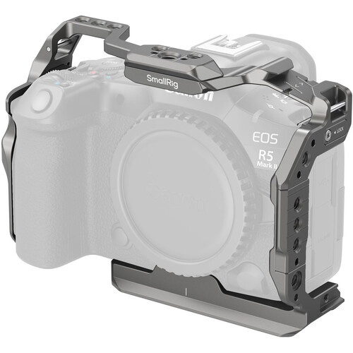 SmallRig HawkLock Quick Release Camera Cage for Canon EOS R5 Mark II 4977 - Image 1