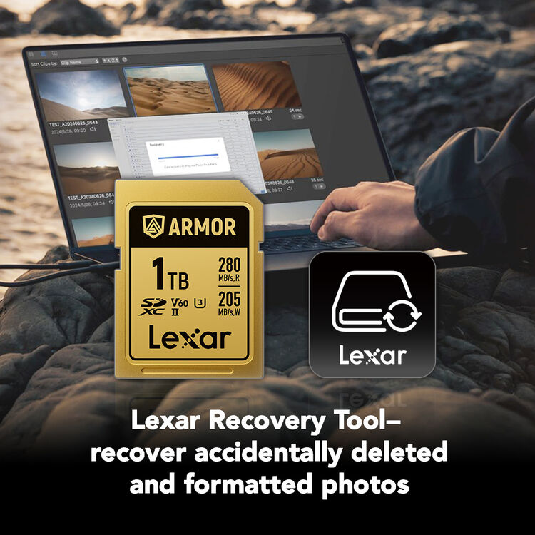 Lexar 1TB ARMOR GOLD UHS-II SDXC Memory Card - Image 7
