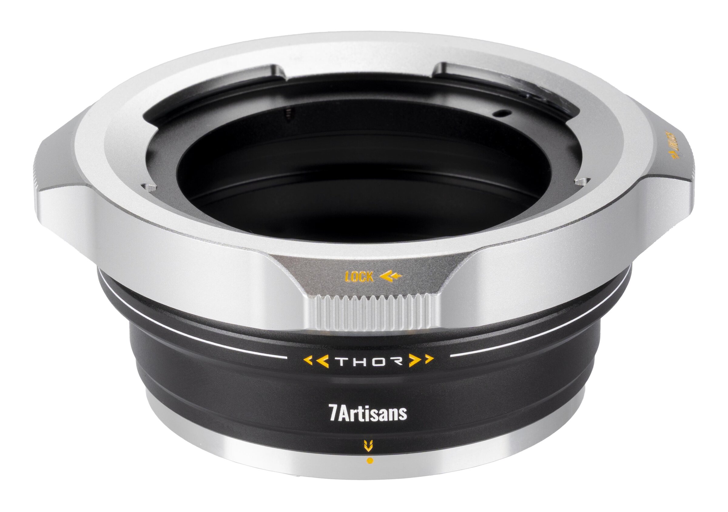 7Artisans PL 4 in 1 Lens Adapter E/L/RF/Z Mount (Silver) - Image 1