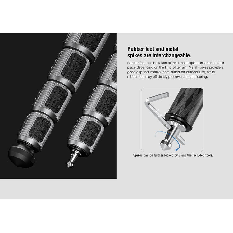 Leofoto MPC-326C 6-Section Carbon Fiber Monopod - Image 3