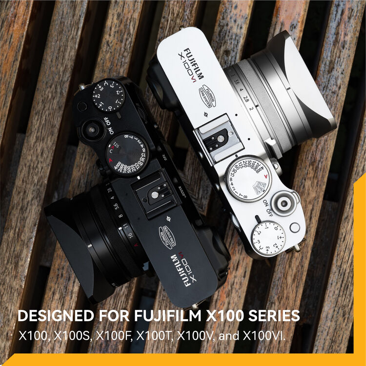 NiSi Jetmag Pro Lens Hood Kit for FUJIFILM X100 Black - Image 8