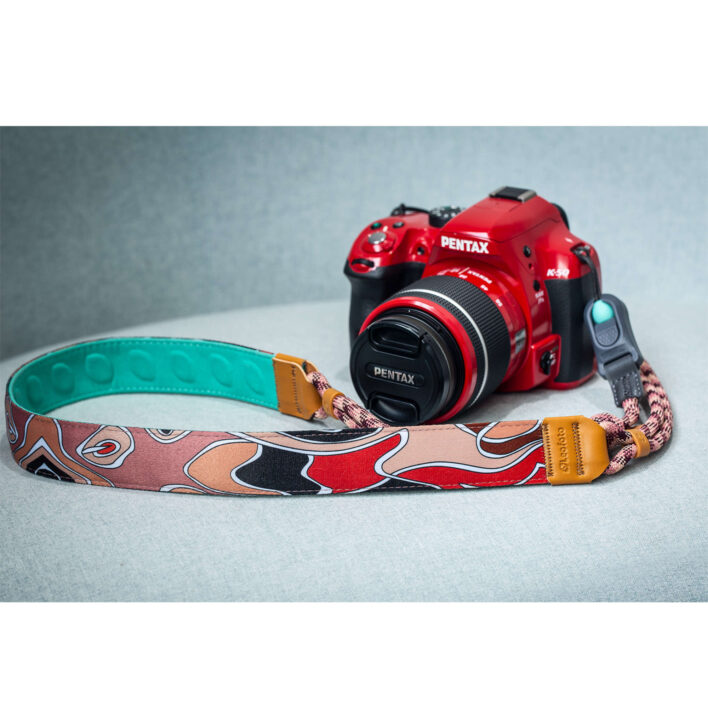 Leofoto L-CS-204 Classic Camera Strap  Red Mask - Image 6