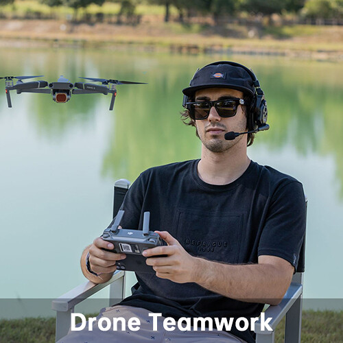 Hollyland Solidcom C1 Pro-Hub8S ENC 9-Person Full-Duplex Wireless Intercom System with Hub (1.9 GHz) - Image 24