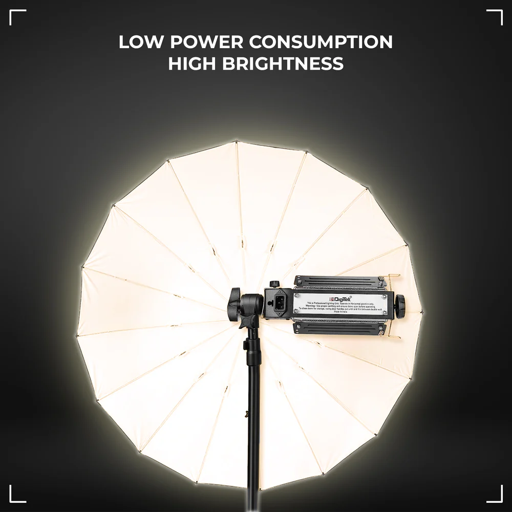 Digitek (DPL 700) Porta Light with 7 COB LED Warm White Light for Low Power Consumption for Camera Lighting in Photography & Video Shoot - Image 4