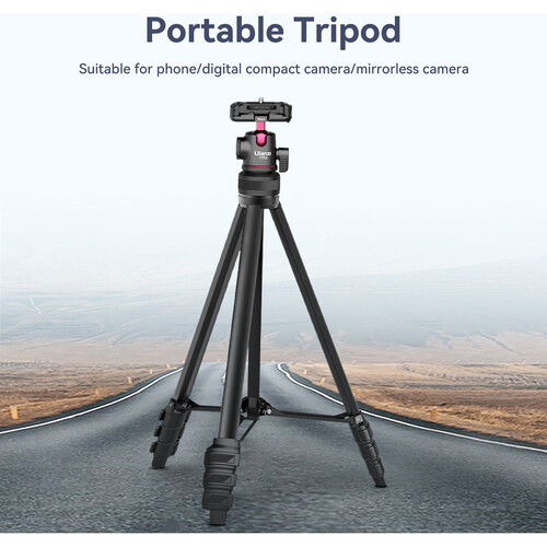 ULANZI Select TT51 Portable Tripod Stand with 360° Rotable Ball Head - Image 3