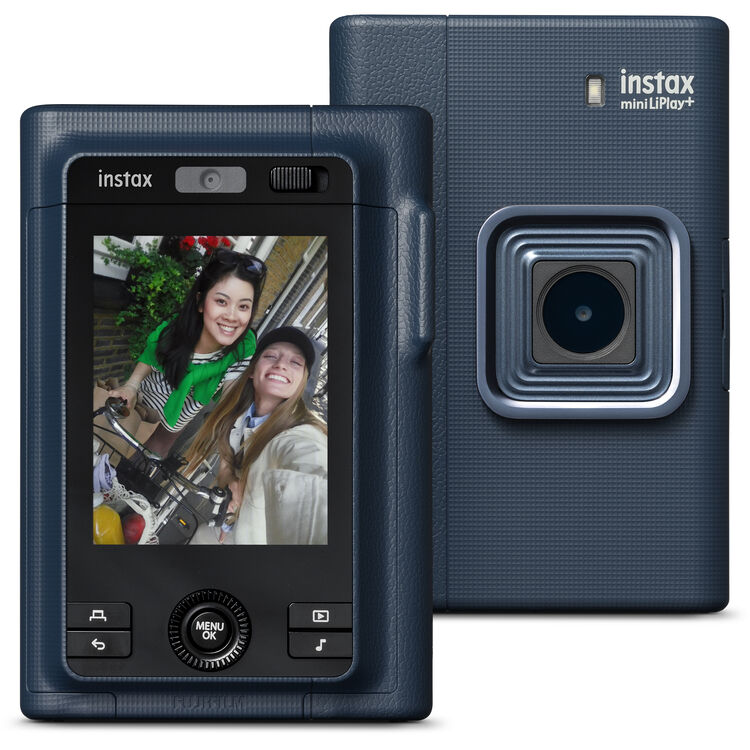 FUJIFILM instax mini LiPlay+ Hybrid Instant Camera (Midnight Blue) - Image 10