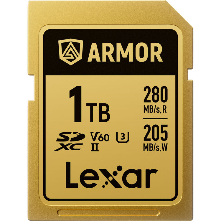 Lexar 1TB ARMOR GOLD UHS-II SDXC Memory Card - Image 1