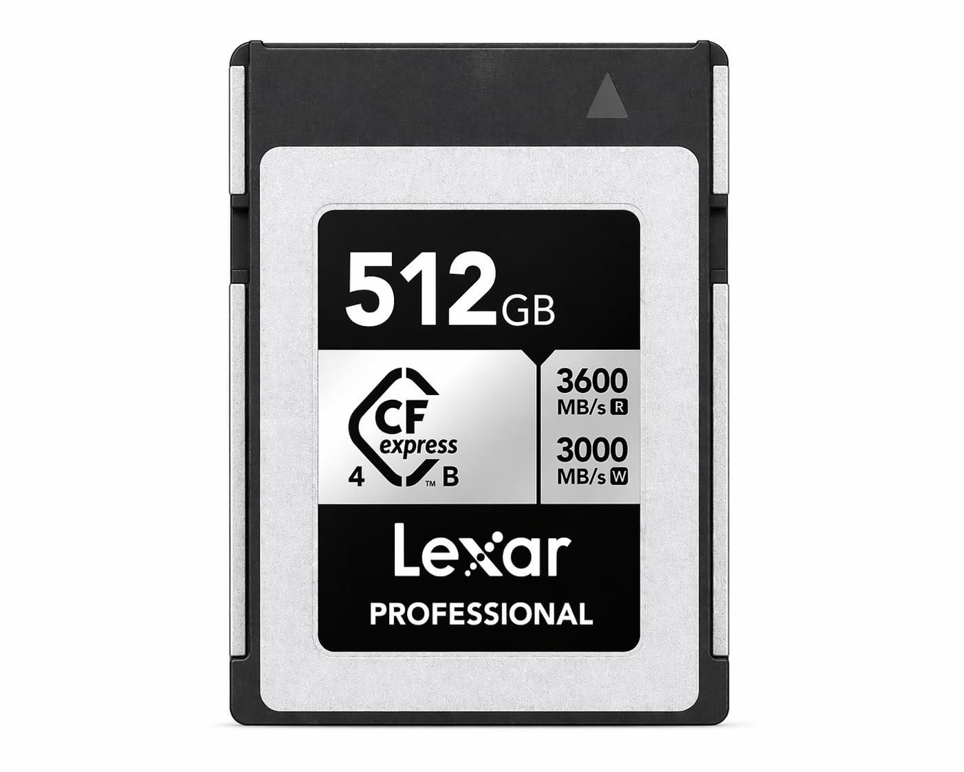 Lexar 512GB Professional Silver CFexpress 4.0 Type B Card - Image 1