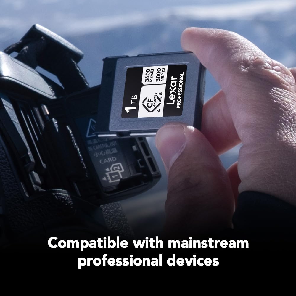 Lexar 1TB Professional CFexpress Type B Silver 4.0 Memory Card - Image 7