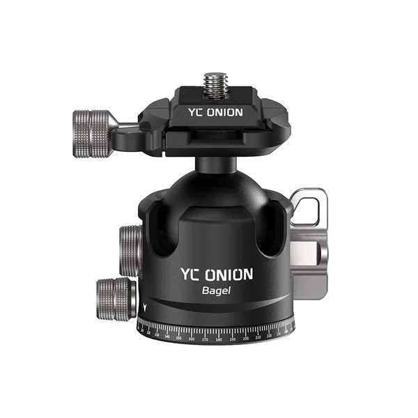 YC Onion BAGEL BC44 Low Center of Gravity Integrated Design Panorama Ball Head - Image 1