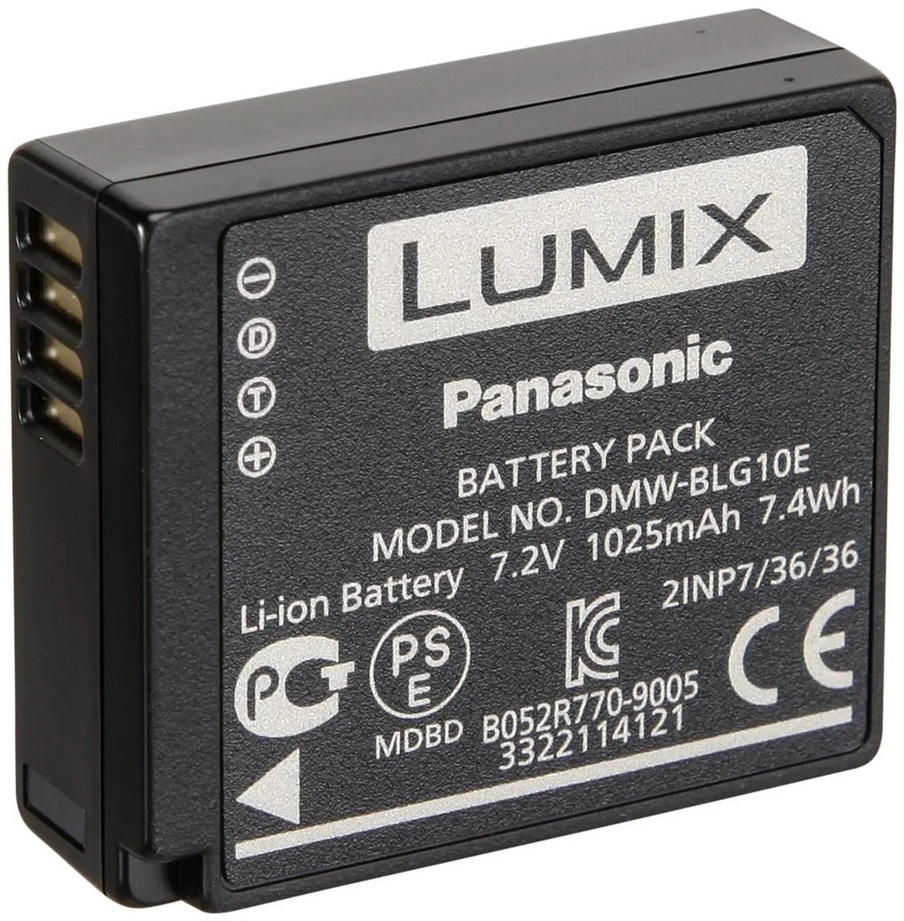 Panasonic DMW-BLG10E Lithium-Ion Battery - Image 1