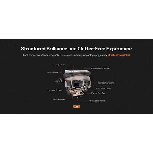 PGYTECH OneGo Solo V2 6L-Obsidian - Image 2