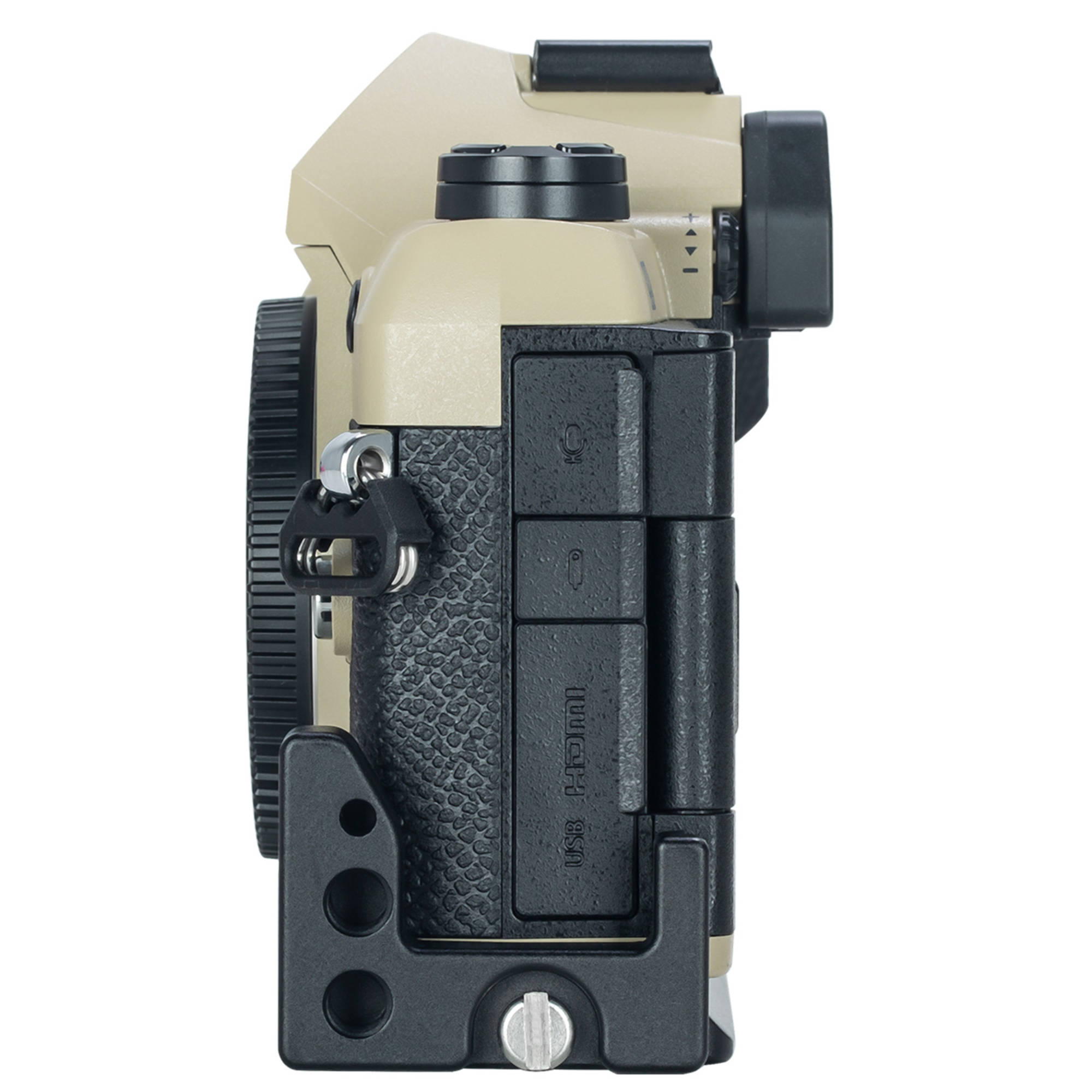 Leofoto LPO-OM-5II L-Bracket for Olympus OM-5II  Silver - Image 11