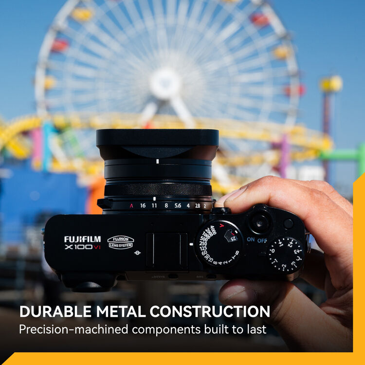 NiSi Jetmag Pro Lens Hood Kit for FUJIFILM X100 Black - Image 13