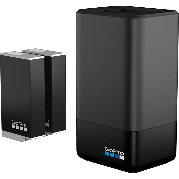 GoPro Dual Battery Charger with Enduro Battery for MAX - Image 1