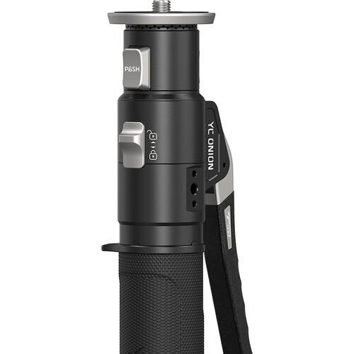 YC Onion Pineta Pro Carbon Fiber Monopod with FH60S Fluid Head - Image 4