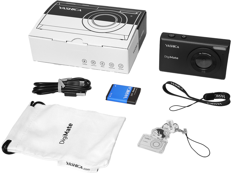 Yashica DigiMate Camera Black YAS-DGM100 BK Yashica DigiMate Camera Black YAS-DGM100 BK - Image 7