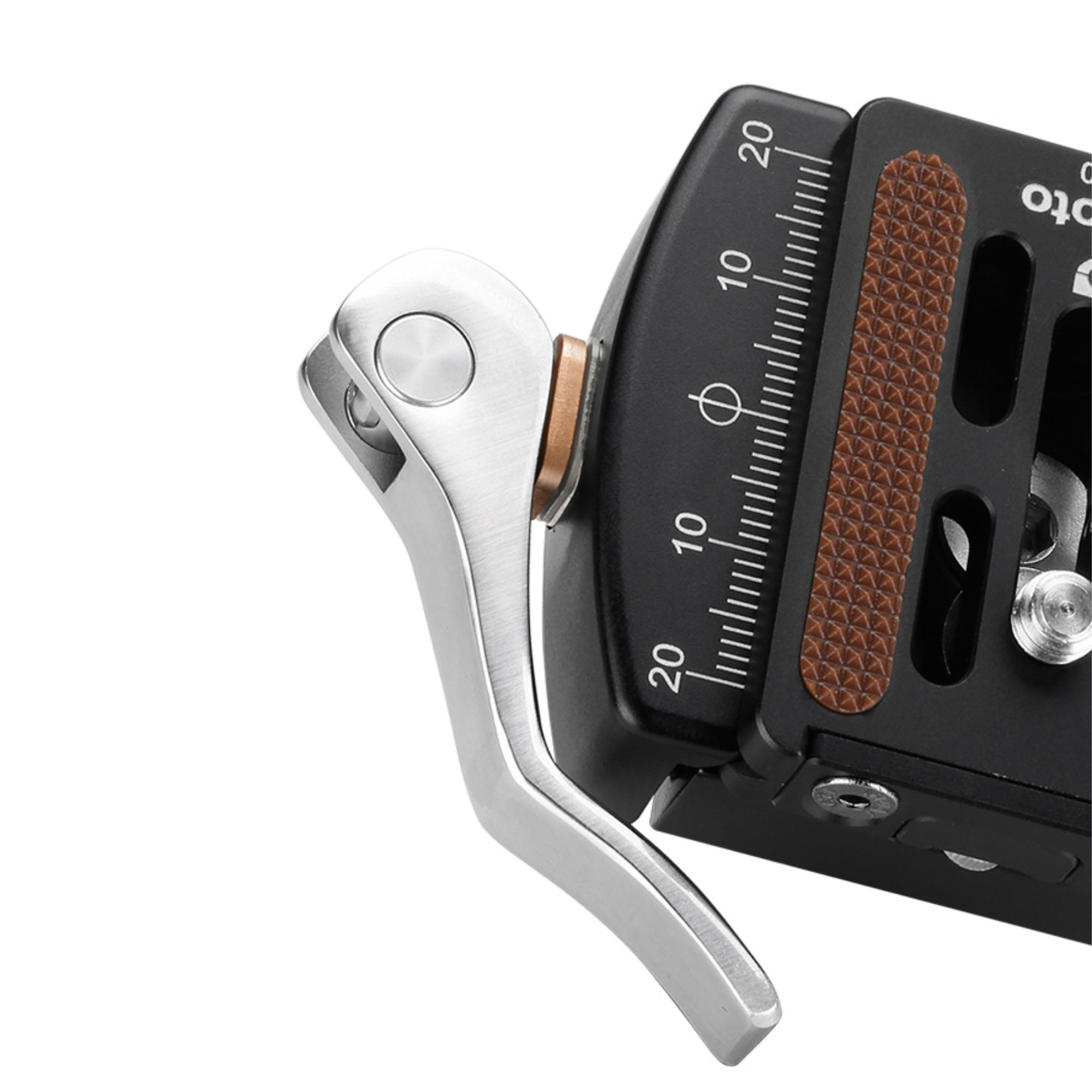 Leofoto LH-40LR 40mm Low Profile Ball Head with LR-50 Quick Release Lever Clamp and NP-50 Plate - Image 5