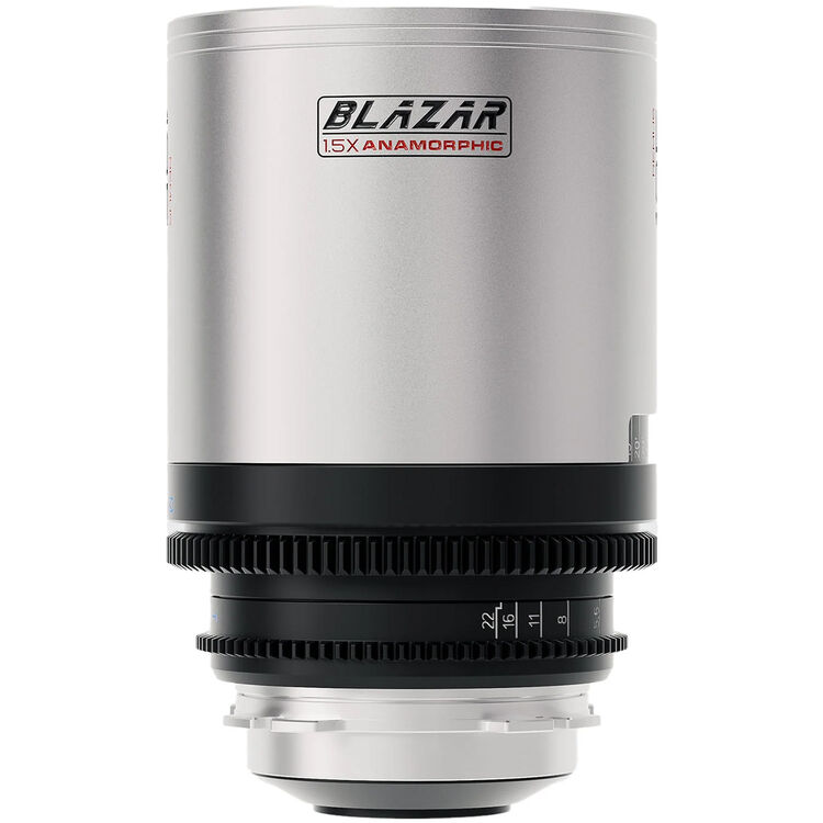BLAZAR LENS Remus 125mm T4 Full-Frame 1.5x Anamorphic Lens (ARRI PL, Silver Flare) - Image 2