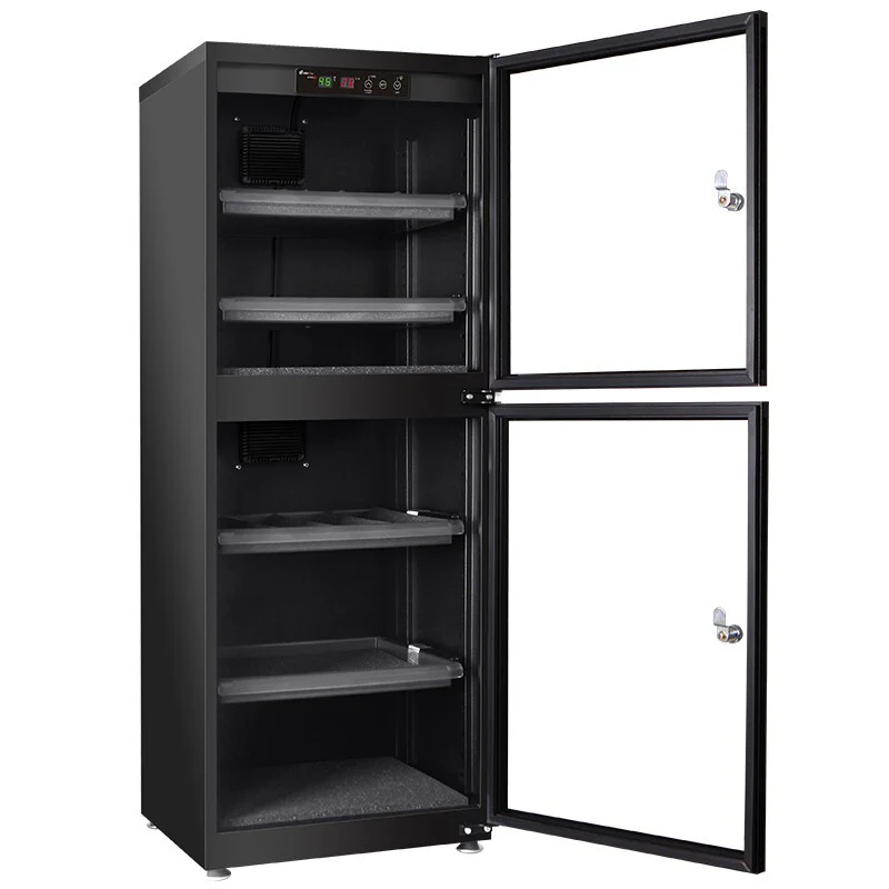 Eirmai 160L Electronic Digital Dry Cabinet Dehumidifying Box with 4 Detachable Compartments and Humidity Control- 160 Liters (MRD-188) - Image 3