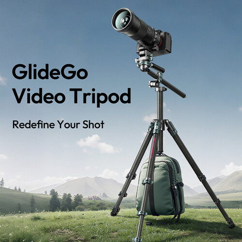 ULANZI JJ06 GlideGo Carbon Fiber Video Tripod - Image 8