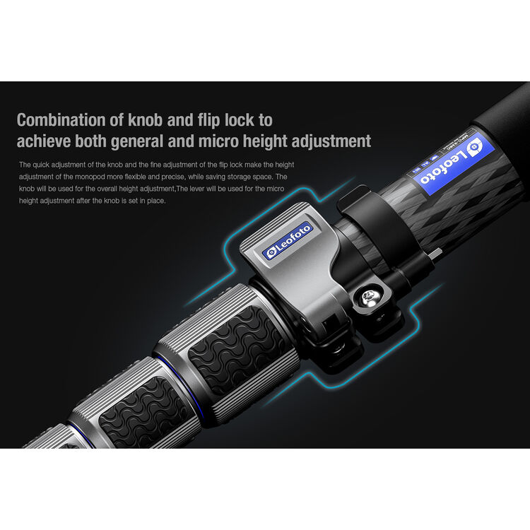 Leofoto MPC-326C 6-Section Carbon Fiber Monopod - Image 4