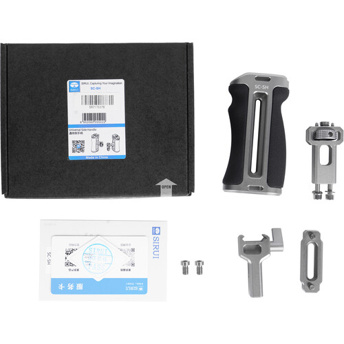 Sirui Universal Side Handle with NATO Clamp & 3/8"-16 Mounts for Camera Cage SC-SH - Image 2