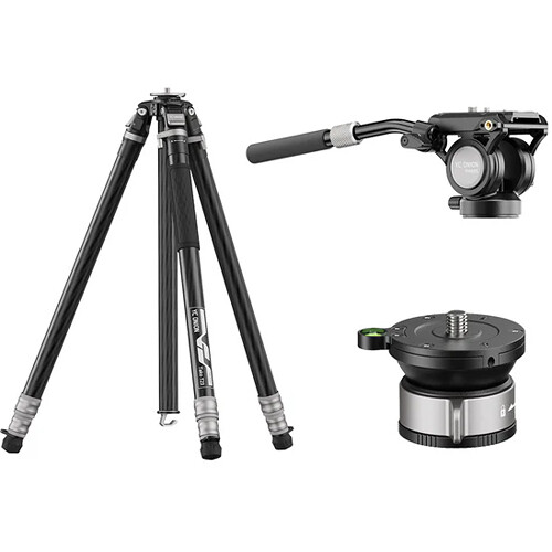 YC Onion Tako Tripod with 52mm Bowl Head & FH60S Fluid Head - Image 1
