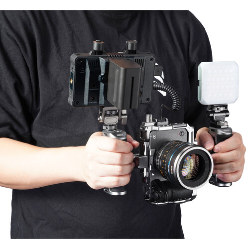 Sirui Universal Side Handle with NATO Clamp & 3/8"-16 Mounts for Camera Cage SC-SH - Image 12