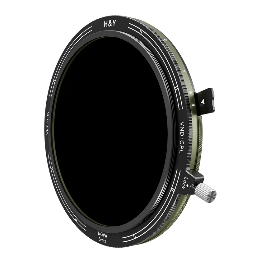 H&Y Nova series HD ND3-32+CPL Filter 82mm (1.5 - 5 stops) - Image 2