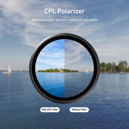 TELESIN ND & CPL 4-Filter Set for DJI Osmo Action 6 - Image 11